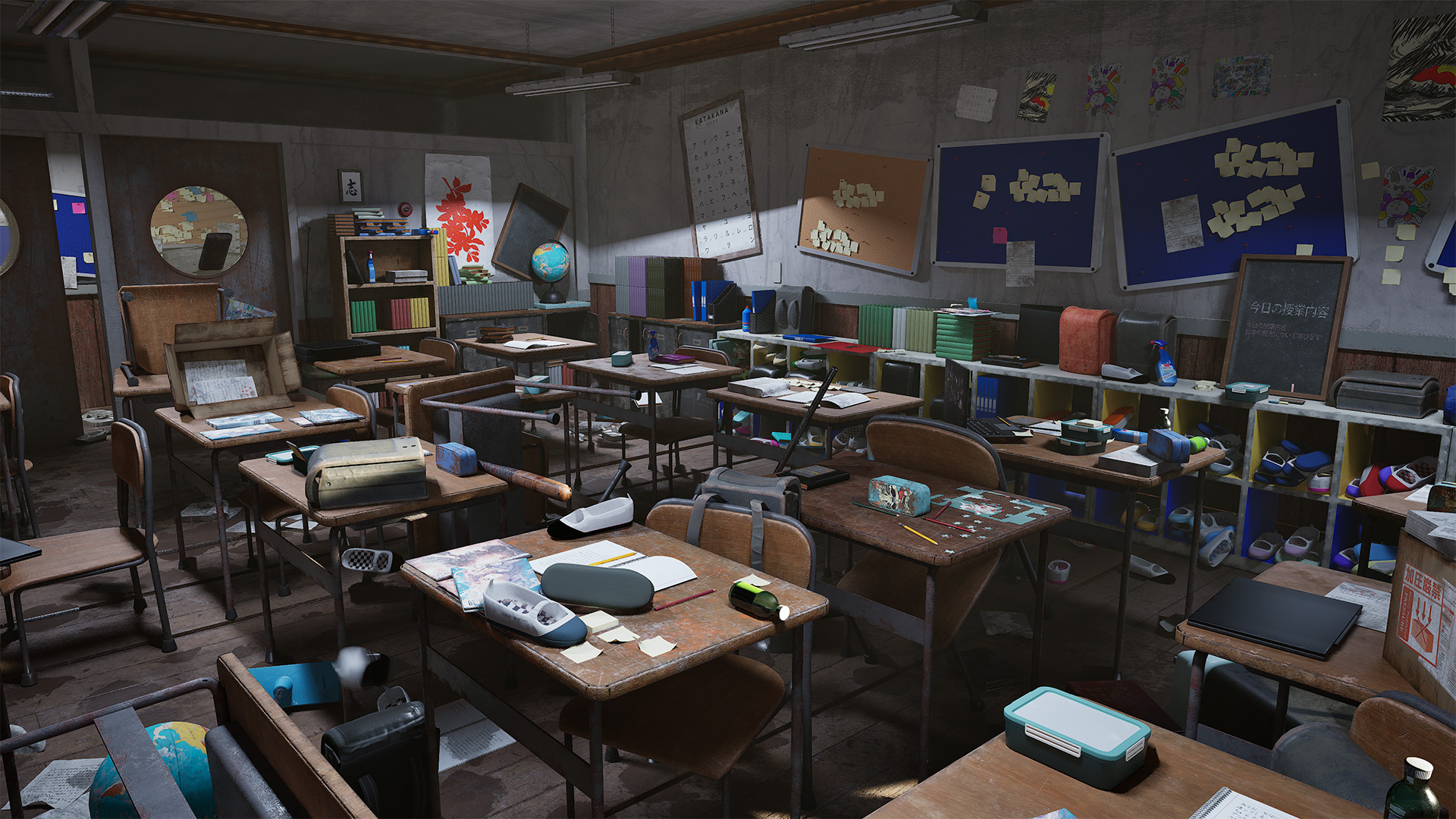 Abandoned Classroom