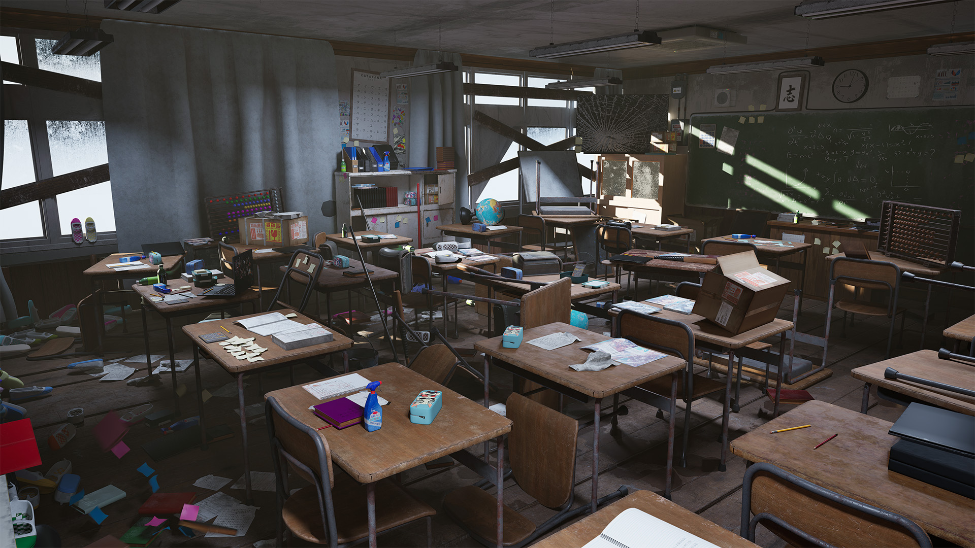 Abandoned Classroom