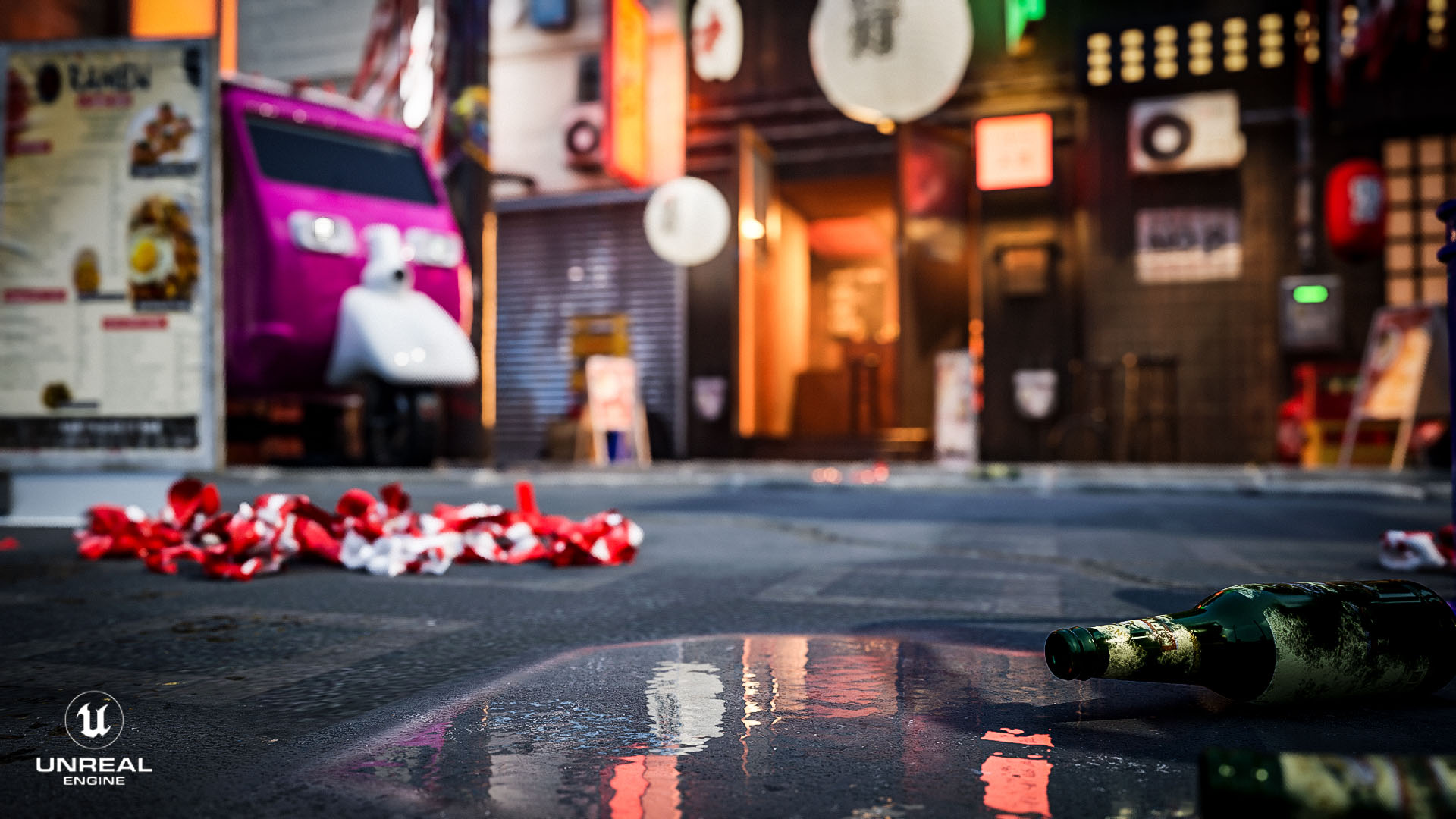 Japanese alleyway